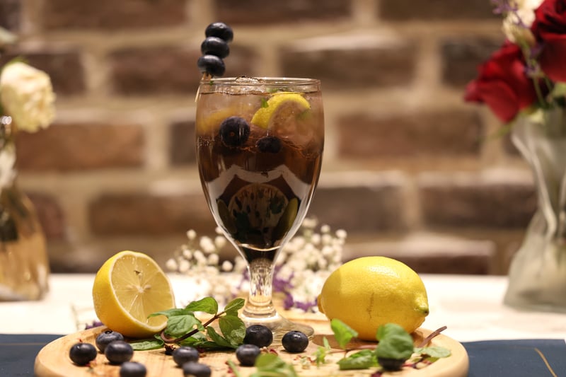 موهيتو التوت الأزراق